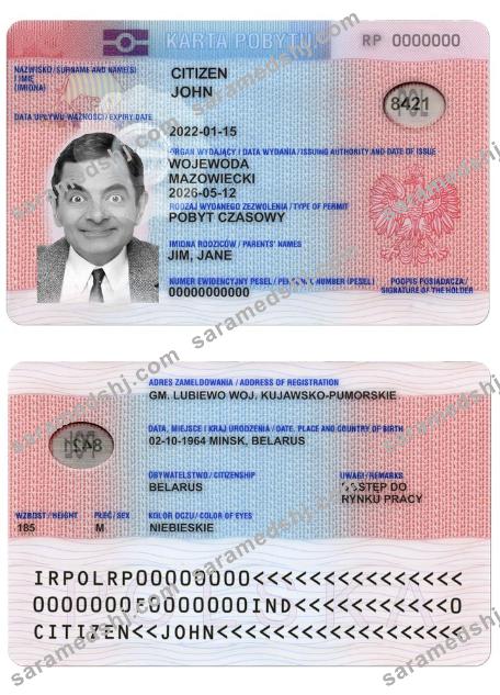 POLAND residence permit